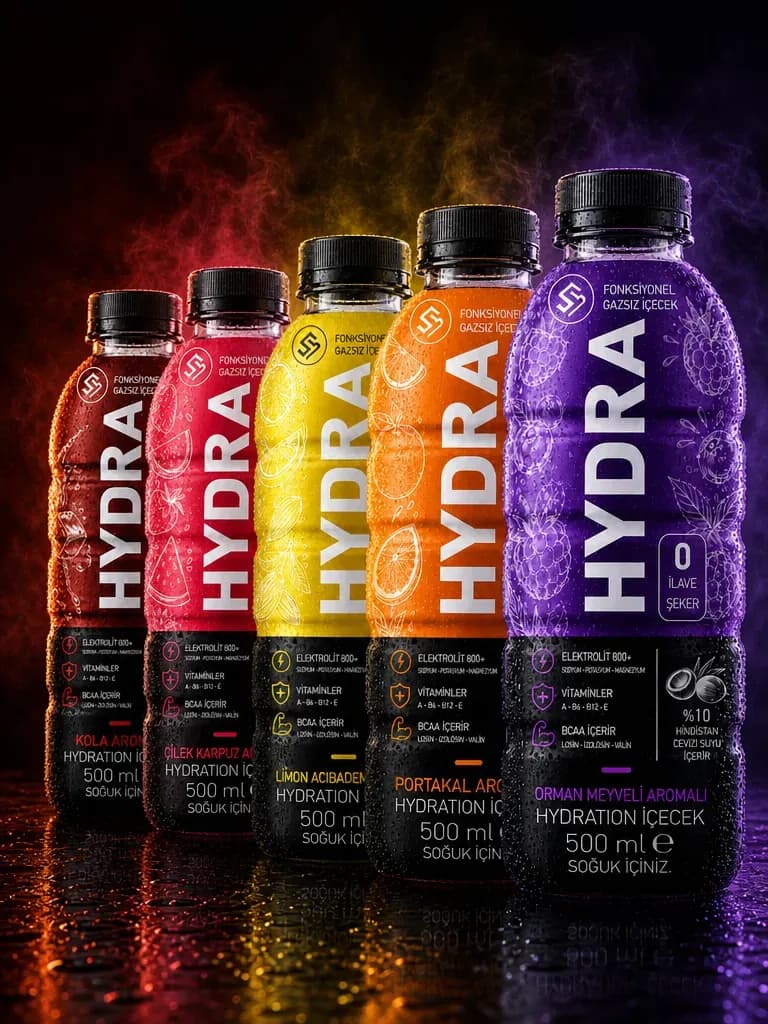HYDRA — 5 aroma, mobil hero görseli